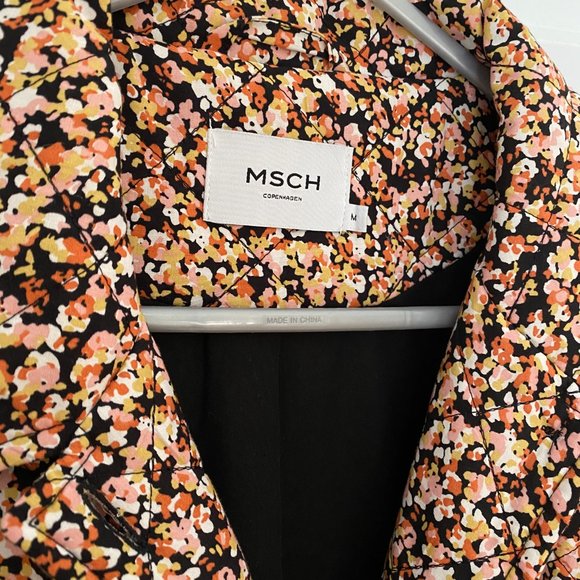 Loretta Quilted Floral Cotton Jacket from Moss Copenhagen - Picture 3 of 5